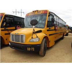 2008 THOMAS SCHOOL BUS, VIN/SN:4UZABRCS88CY48326 - 49 PASSENGER, A/T, A/C, ODOMETER READING 124,775 