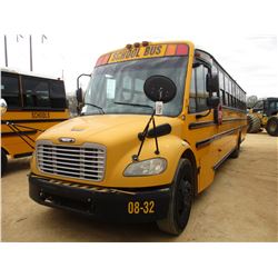 2008 THOMAS SCHOOL BUS, VIN/SN:4UZABRCS08CY48286 - 49 PASSENGER, A/T, A/C, ODOMETER READING 167,450 