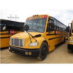 2008 THOMAS SCHOOL BUS, VIN/SN:4UZABRCSXECY48344 - 49 PASSENGER, A/T, A/C, ODOMETER READING 107,293 