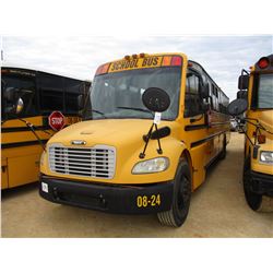 2008 THOMAS SCHOOL BUS, VIN/SN:4UZABRCS18CY48278 - 73 PASSENGER, A/T, A/C, ODOMETER READING 112,867 