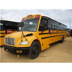 2008 THOMAS SCHOOL BUS, VIN/SN:4UZABRCS48CY48274 - 49 PASSENGER, A/T, A/C, ODOMETER READING 121,760 