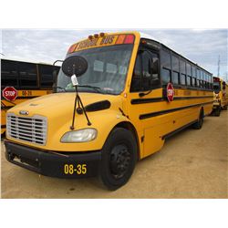 2008 THOMAS SCHOOL BUS, VIN/SN:4UZABRC568CY48289 - 49 PASSENGER, A/T, A/C, ODOMETER READING 178,642 