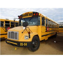 2005 FREIGHTLINER SCHOOL BUS, VIN/SN:4UZAAXCS65CN87376 - 73 PASSENGER, A/T, A/C