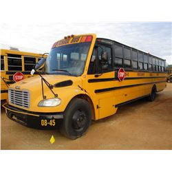 2008 THOMAS SCHOOL BUS, VIN/SN:4UZABRCS98CY48299 - 49 PASSENGER, A/T, A/C, ODOMETER READING 84,741 M
