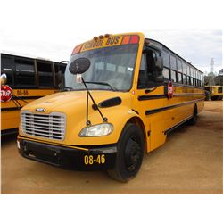 2008 THOMAS SCHOOL BUS, VIN/SN:4UZABRCS18CY48300 - 49 PASSENGER, A/T, A/C, ODOMETER READING 129,326 
