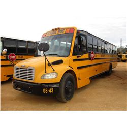 2008 THOMAS SCHOOL BUS, VIN/SN:4UZABRCS58CY48297 - 49 PASSENGER, A/T, A/C