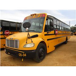 2008 THOMAS SCHOOL BUS, VIN/SN:4UZABRCS78CY48348 - 49 PASSENGER, A/T, A/C, ODOMETER READING 167,906 