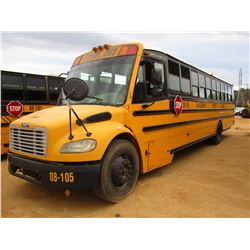 2008 THOMAS SCHOOL BUS, VIN/SN:4UZABRCS18CY48359 - 49 PASSENGER, A/T, A/C, ODOMETER READING 195,175 