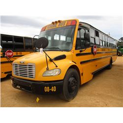 2008 THOMAS SCHOOL BUS, VIN/SN:4UZABRCSX8CY48294 - 49 PASSENGER, A/T, A/C