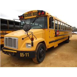 2005 FREIGHTLINER SCHOOL BUS, VIN/SN:4UZAAXCS35CN87383 - 73 PASSENGER, A/T, A/C, ODOMETER READING 19