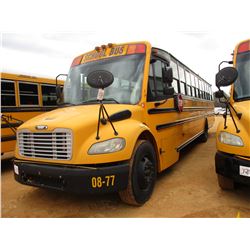 2008 THOMAS SCHOOL BUS, VIN/SN:4UZABRCS18CY48331 - 49 PASSENGER, A/T, A/C, ODOMETER READING 131,237 