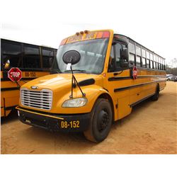 2008 THOMAS SCHOOL BUS, VIN/SN:4UZABRCS68CY48406 - 49 PASSENGER, A/T, A/C, ODOMETER READING 135,927 
