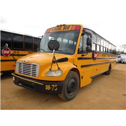 2008 THOMAS SCHOOL BUS, VIN/SN:919390664031311TS - 72 PASSENGER, A/T, A/C