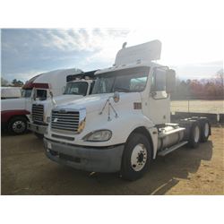 2006 FREIGHTLINER TRUCK TRACTOR, VIN/SN:1FUJA6CKJ56LV98801 - T/A, DIESEL ENGINE, 10 SPEED TRANS, 11R