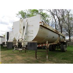 2006 CLEMENT ROCK STAR DUMP TRAILER, VIN/SN:5C28832B46M005207 - FRAMELESS, 32', T/S, HIGH LIFT TAILG