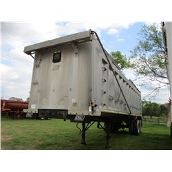 1995 EAST ALUM DUMP TRAILER, VIN/SN:1E1D1P2825PJ16750 - T/A, TARP, 11R24.5 TIRES (COUNTY OWNED)