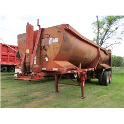 1994 CLEMENTS DUMP TRAILER, VIN/SN:1C9BB26B4RM110251 - T/A, 11R24.5 TIRES, 26' LENGTH, 96" WIDTH