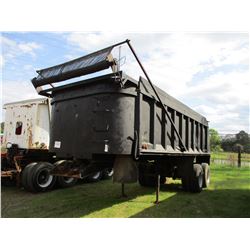 TAYLOR MACHINE R-66-22 DUMP TRAILER, VIN/SN:T-2916 - T/A, 22', 11R24.5 TIRES