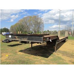 2000 HOMEMADE LOWBOY TRAILER, VIN/SN:ALY0HM00700016968 - TRI-AXLE, 46', DOVETAIL, RAMPS, MOTORGRADER