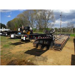 2007 TEREX 553SS LOWBOY TRAILER, VIN/SN:5LKL5335971026447 - TRI-AXLE, DETACHABLE, NGB, 25' WELL, 102
