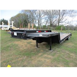 LOWBOY TRAILER, VIN/SN:93600 - TRI-AXLE, 50 TON, 42' LENGTH, 96" WIDE, DOVETAIL, RAMPS, MOTOR GRADER