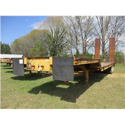 1994 MUSTANG FWDT 235 LOWBOY TRAILER, VIN/SN:1M9FS3525RL442104 - T/A, 35' LENTH, 96" WIDTH, WINCH, R