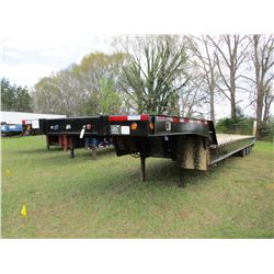 1999 LANDOLL LOWBOY TRAILER, VIN/SN:1LH318WJ6X1B10064 - TRI-AXLE, 53' X 102", WINCH, 10R17.5 TIRES, 
