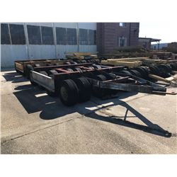 SHOPBUILT 150 TON DOLLIES, - 24 WHEELS EACH (SOLD ABSENTEE) (LOCATED IN PENSACOLA, FLORIDA) (BILL OF