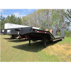 2004 PITTS LOWBOY TRAILER, VIN/SN:5JYLB35224P041151 - T/A, 46' X 120", DOVE TAIL, HYD RAMPS, MOTOR G
