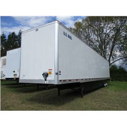 2017 UTLITY 4000 DX COMPOSITE VAN TRAILER, VIN/SN:1UYVS2533HP824318 - T/A, 53'. 275/80R22.5 TIRES, A