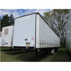 2003 UTILITY CURTAIN SIDE TRAILER, VIN/SN:1UYTS253333A103001 - 53', 275/80R22.5 TIRES