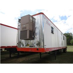 1994 UTILITY OFFICE TRAILER, VIN/SN:1UYV52483RM053715 - 48' LENGTH, T/A, BARD A/C UNIT, ALUM TOOL BO