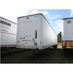 GREAT DANE VAN TRAILER, - T/A, 48', 285/75R24.5 TIRES