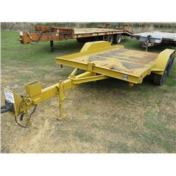 2003 BUTLER LT-814W TILT TRAILER, VIN/SN:1BUD1420831006031 - T/A, 16' LENGTH, 96" WIDTH, 8.75R16.5 T