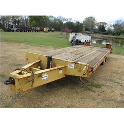 1998 FONTANE AP22025AL TAG TRAILER, VIN/SN:1W9AP2520WH202256 - T/A, 25' LENGTH, 102" WIDTH, DOVE TAI