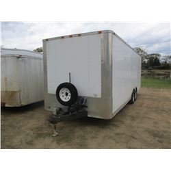 2009 DIAMOND CARGO ENCLOSED TRAILER, VIN/SN:5UZBE242290D010297 - 24' LENGTH, 8' WIDE, OFFICE, REAR R