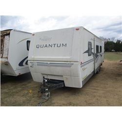 FLEETWOOD QUANTAM TRAVEL TRAILER, VIN/SN:13R1300311111122 - 30' W/SLIDE OUT (STATE OWNED)