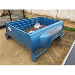 PICKUP BED WITH BUMPER