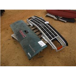 GRILL & TAILGATE FITS PICKUP TRUCK