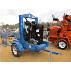 2013 GORMAN-RUPP 14C-4024T PUMP, VIN/SN:1515616 - JOHN DEERE DIESEL ENGINE, MTD ON S/A TRAILER