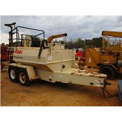 FINN T90T HYDRO SEEDER, VIN/SN:2860 - PENTLE HITCH, T/A TRAILER LT235/85R16 TIRES, METER READING 233