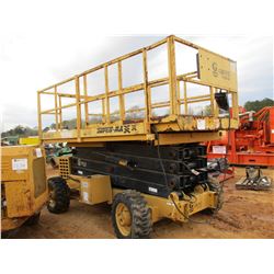 GROVE SM 3884XT MANLIFT, VIN/SN:43967 - 1250# CAP, GAS ENGINE, METER READING 1,317 HOURS