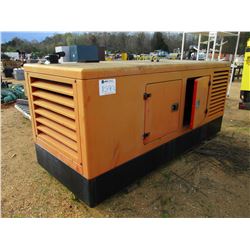 HIMOINSA GENERATOR, - 56KW SET 208/120 VOLTS, 60HZ DIESEL ENGINE