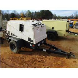 2005 INGERSOLL-RAND AIR SOURCE PLUS AIR COMPRESSOR, VIN/SN:359759UHPB1D - DIESEL ENGINE, METER READI