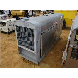 LINCOLN ELECTRIC SAE-400 WELDER GENERATOR S/N C1060300387, METER READING 1,814 HOURS