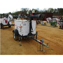 MAGNUM MLT 3060 MMH LIGHT PLANT/GENERATOR, VIN/SN:089010 - DIESEL ENGINE, METER READING 4,999 HOURS