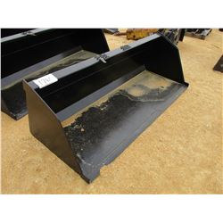 BUCKET 90" FOR SKID STEER LOADER, FOR SNOW/MULCH