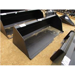 BUCKET 90" FOR SKID STEER LOADER, FOR SNOW/MULCH