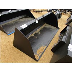 BUCKET 90" FOR SKID STEER LOADER, FOR SNOW/MULCH