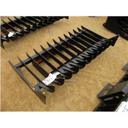 ROOT RAKE FOR SKID LOADER 34.5 X 69.625